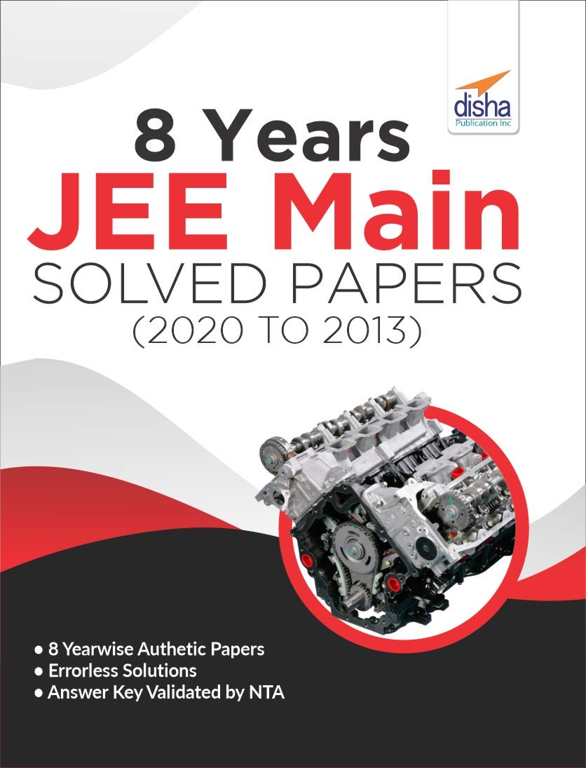 8 Years Jee Main Solved Papers (2020 To 2013)