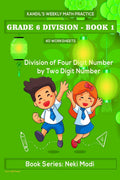 KandilS Weekly Math Practice: Grade 6 Division  Book 1 40 Worksheets