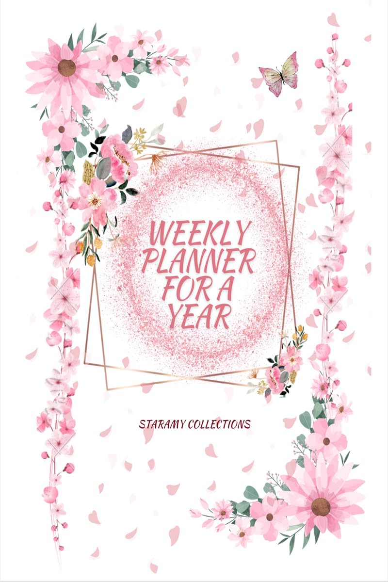 Weekly planner for a year