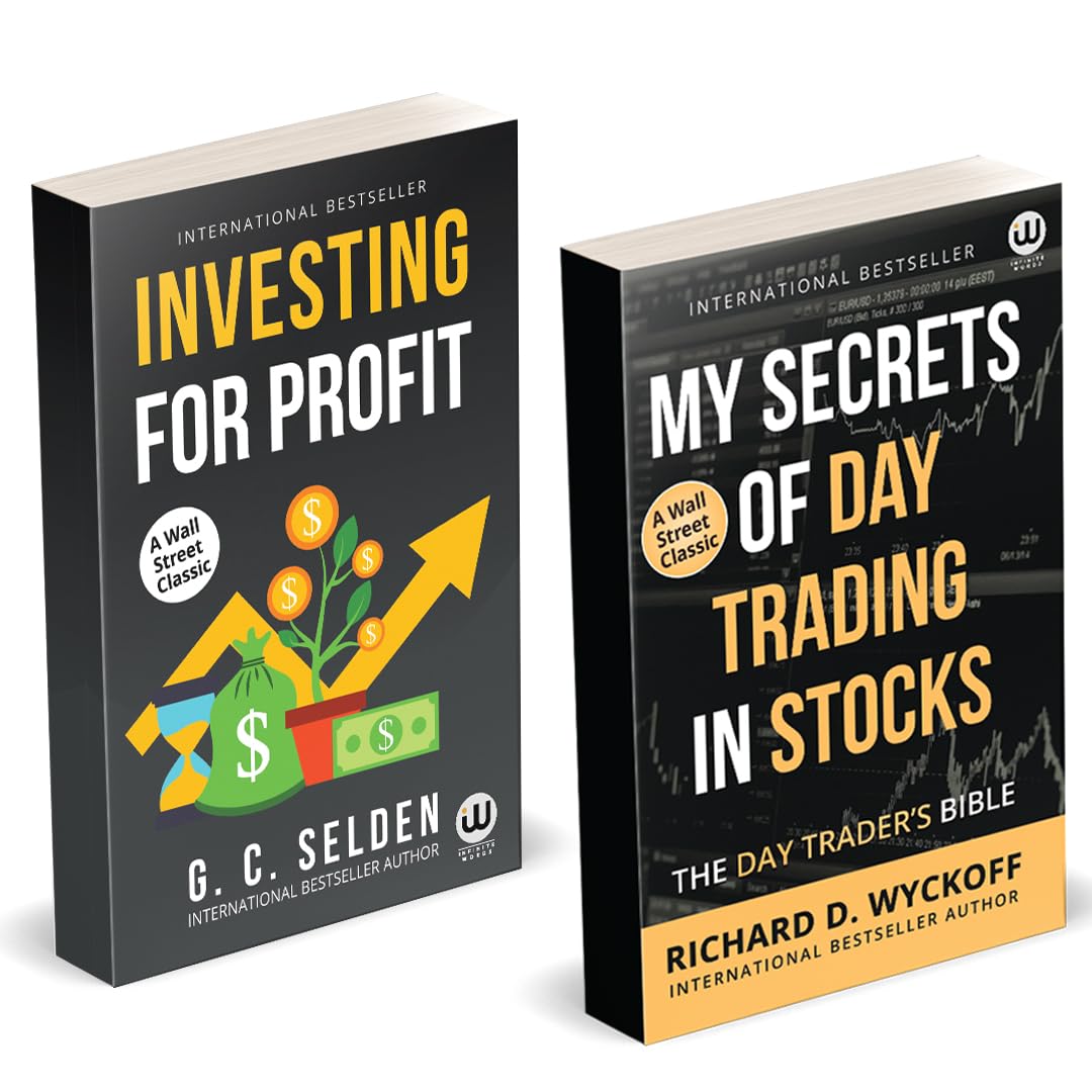 Investing For Profit | My Secrets Of Day Trading In Stocks | G. C. Selden Book | Richard D. Wyckoff | Combo Gift Set Pack | Gc S