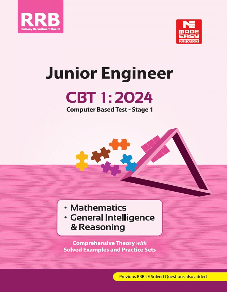 RRB JE CBT1: Mathematics, General Intelligence