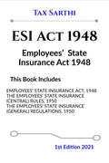 Employees State Insurance Act 1948 | 1st Edition 2021