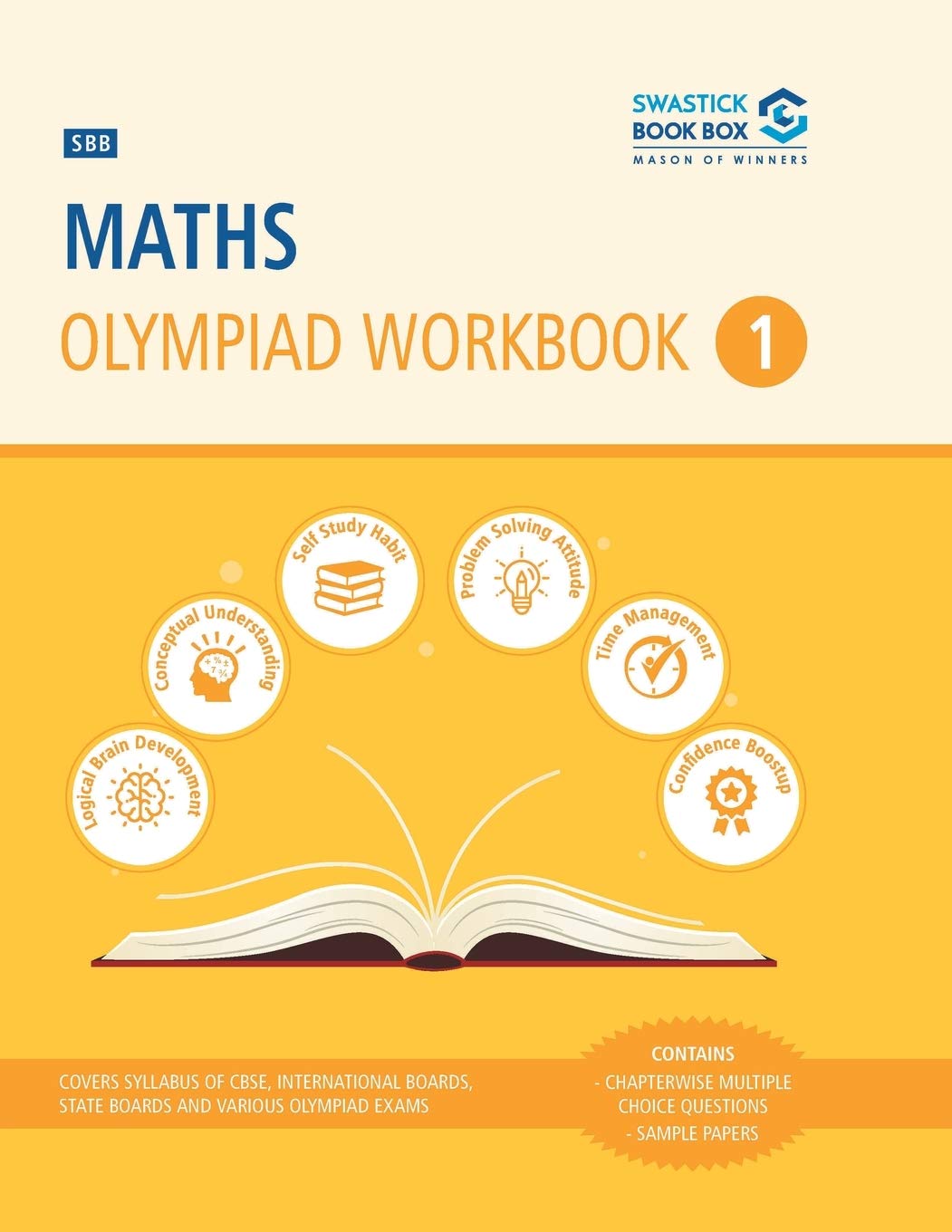 SBB Maths Olympiad Workbook  Class 1