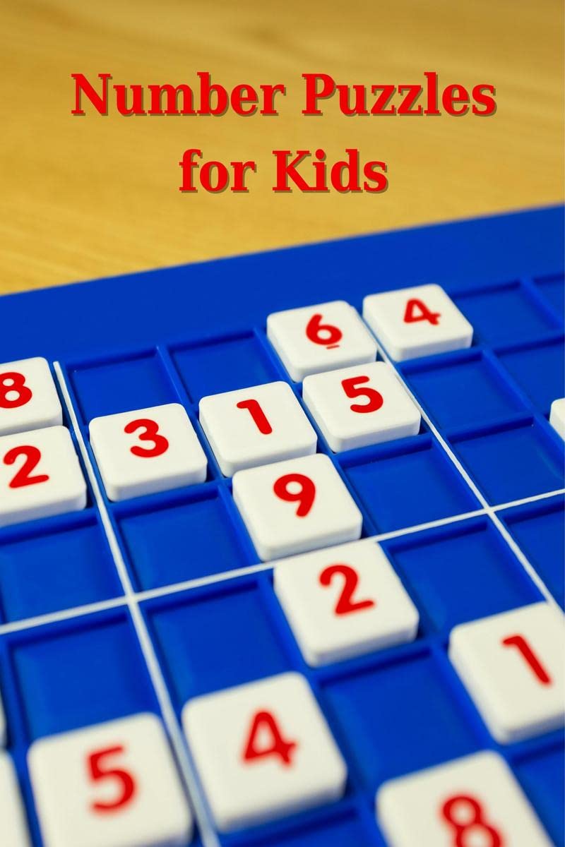 Number Puzzles for Kids : Amazing Puzzles |Number Search |103 Pages