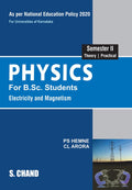 Physics: for B.Sc. Students Semester II (NEP2020 KSHEC)