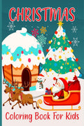 Christmas Coloring Book For Kids : Merry Christmas coloring book with beautiful holiday drawings &Xmas coloring books ages 412u