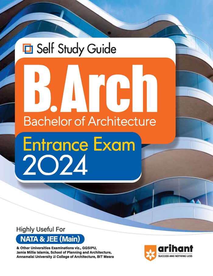 Self Study Guide for B.Arch (Bachelor of Architecture) Exam 2024