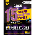 PW CBSE | Class 12 | 15 Sample Question Papers Business Studies for 2025 Exam | CompetencyBased Learning | PYQ 2024 with Topper