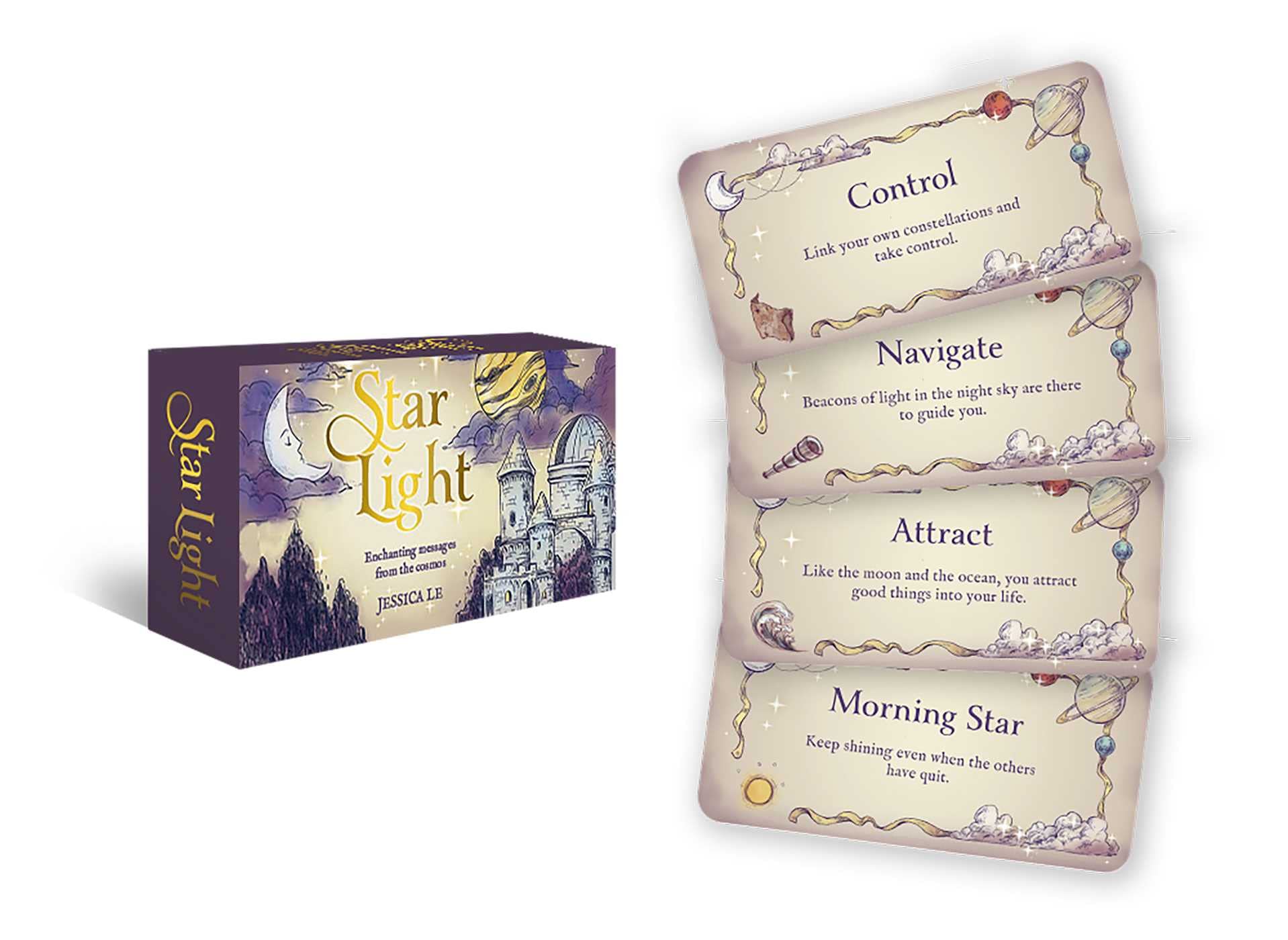 Star Light: Enchanting messages from the cosmos (Rockpool Mini Cards)