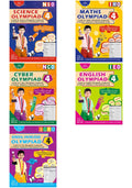 V&S Publishers IEOIMONCONSOIGKO(English, Mathematics, Computers, Science, General Knowledge) Olympiad Guidebooks Combo Class