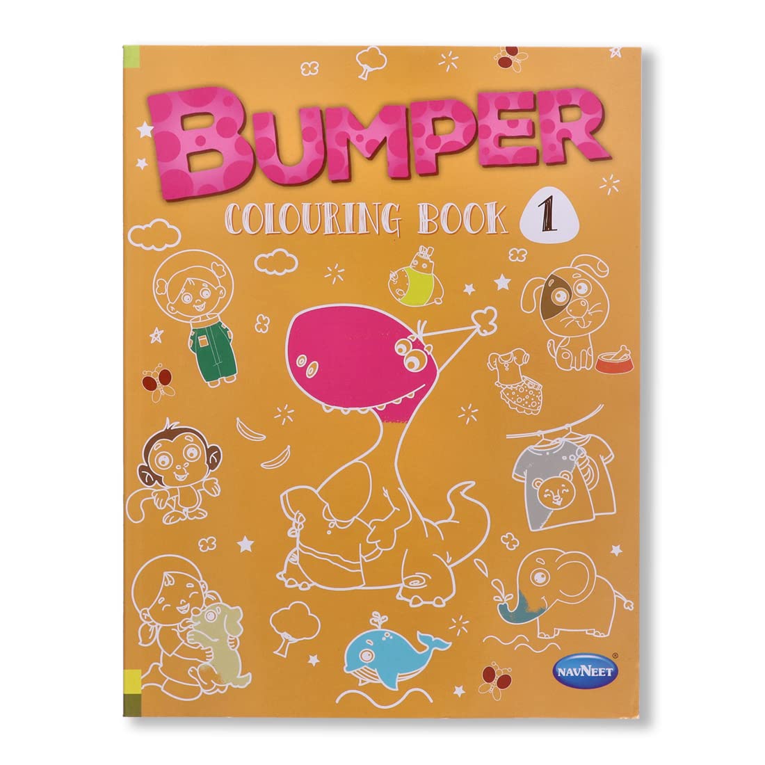 Navneet Bumper Colouring Book  1 Best For Children Activity