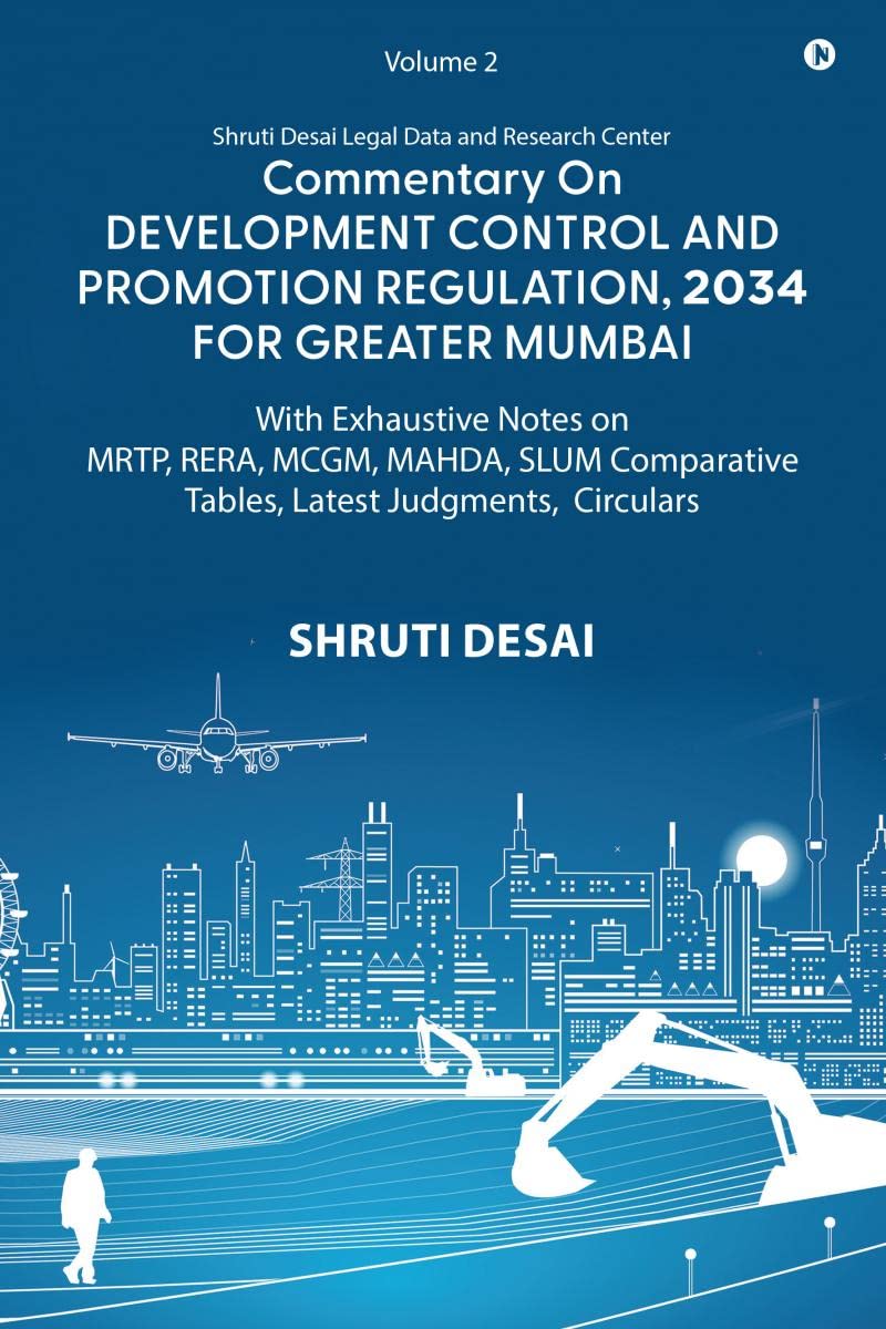 Commentary on Development Control and Promotion Regulation, 2034 for Greater Mumbai