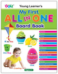 My First All In One Board Book (English): Picture Board Book For Kids | Vibrant And EyeCatchy Pictures To Fascinate Young Ones 