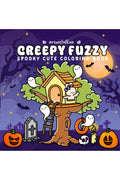 Creepy Fuzzy: Spooky Cute Coloring Book for Adults and Teens Featuring Adorable Creepy Characters, Cozy Hygge Scenes for Relaxat