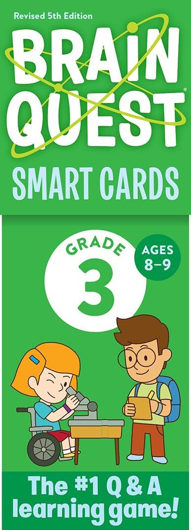 Brain Quest 3rd Grade Smart Cards Revised 5th Edition (Brain Quest Smart Cards)