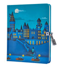 Harry Potter: Hogwarts Castle GlowintheDark Lock & Key Diary
