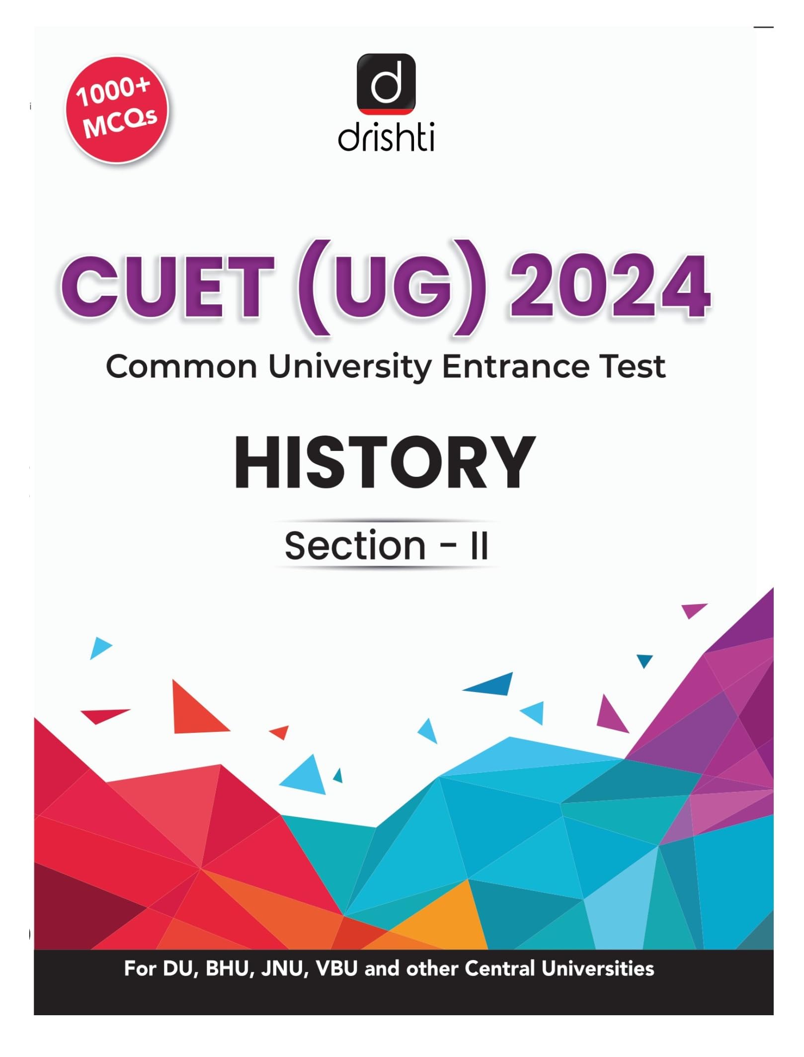 Cuet Ug History 2024