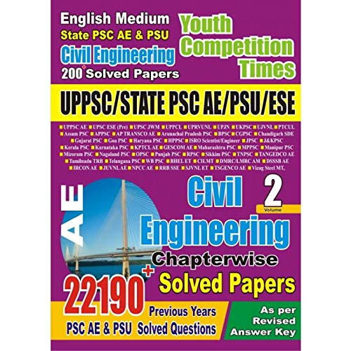 UPPSC State PSC PSU ESE Assistant Civil Engineering Chapterwise Solved Papers vol 2