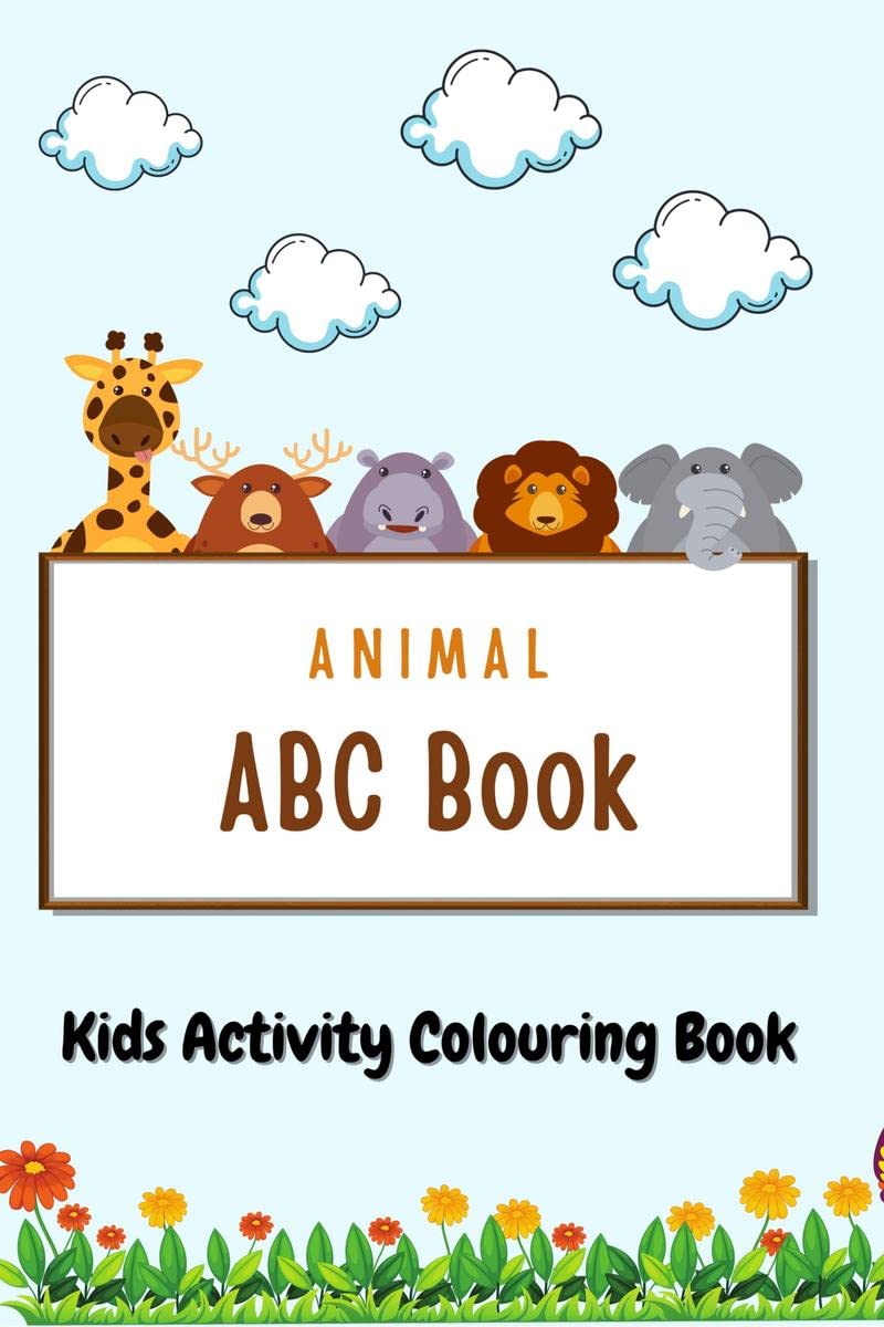 Animal | ABC Book | Kids Activity Colouring Book