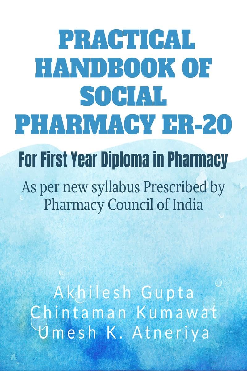 Practical Handbook of Social Pharmacy ER20