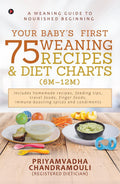 Your Babys First 75 Weaning recipes and Diet Charts (6M12M) : A weaning guide to nourished beginning