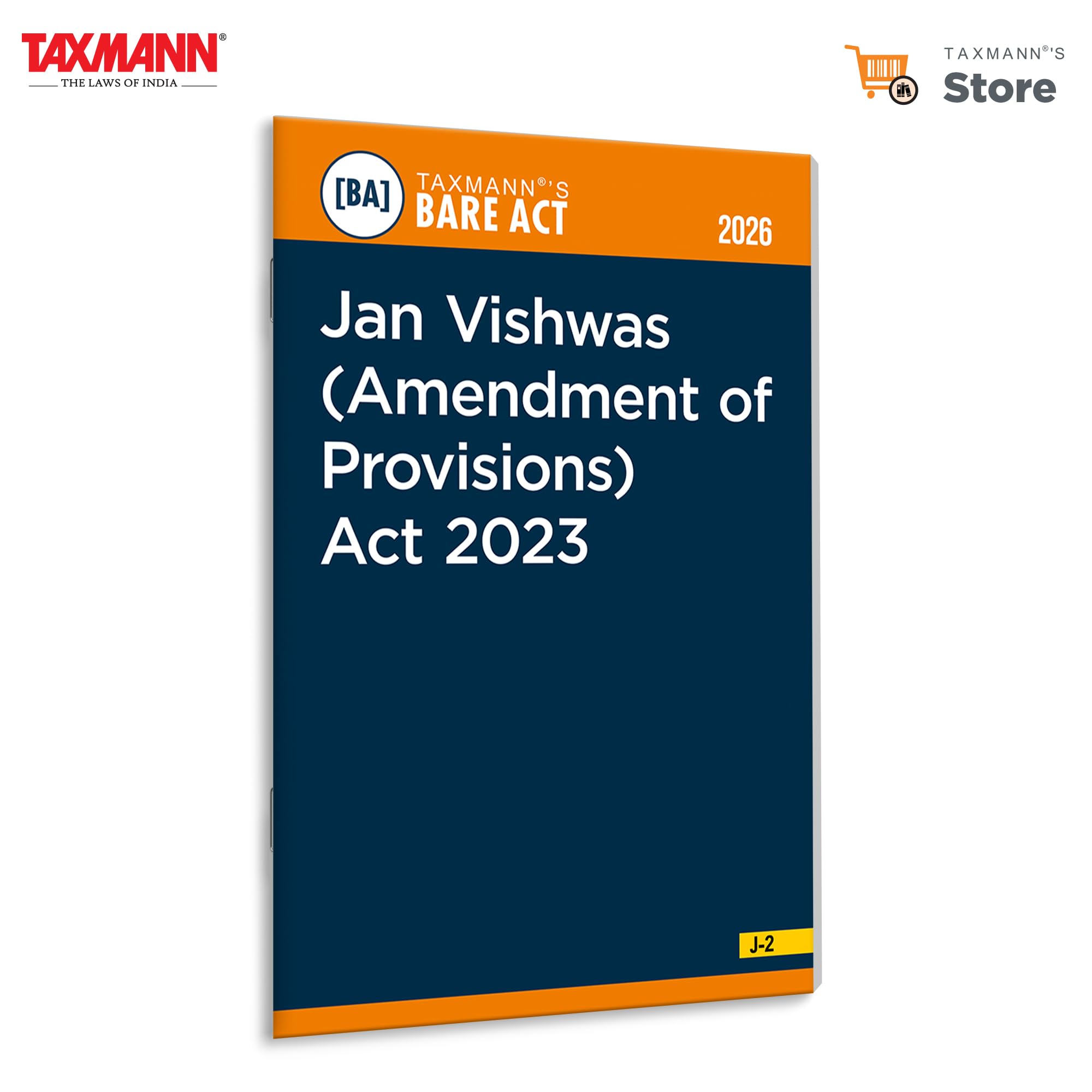 Taxmanns Jan Vishwas (Amendment of Provisions) Act 2023 [Bare Act]  Explains the Legislative Intent | Sectorwise Amendments 