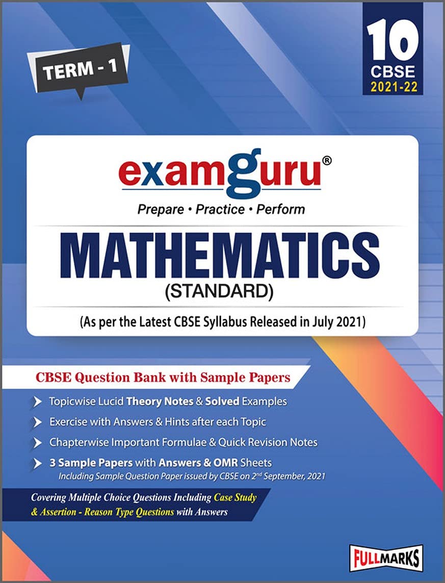 Exam Guru Mathematics Class 10 (2022)
