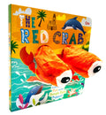 The Red Crab Googly Eyes Finger Puppet Book for Children: Animal Finger Puppet Board Book for Babies | Fun Interactive Crab Toy 