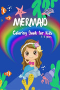 Mermaid Coloring Book For Kids Ages 48 : adorable and unique illustrations of mermaids and their friends | 40+ cute images with