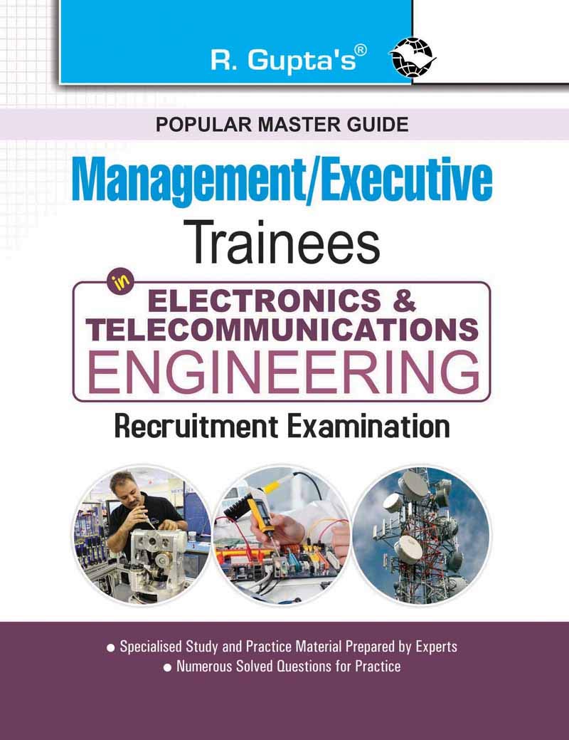 Coal India Limited (CIL): Management/Executive Trainees  Electronics & Telecommunications Engineering Recruitment Exam Guide