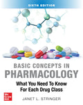 Basic Concepts in Pharmacology: What You Need to Know for Each Drug Class, Sixth Edition