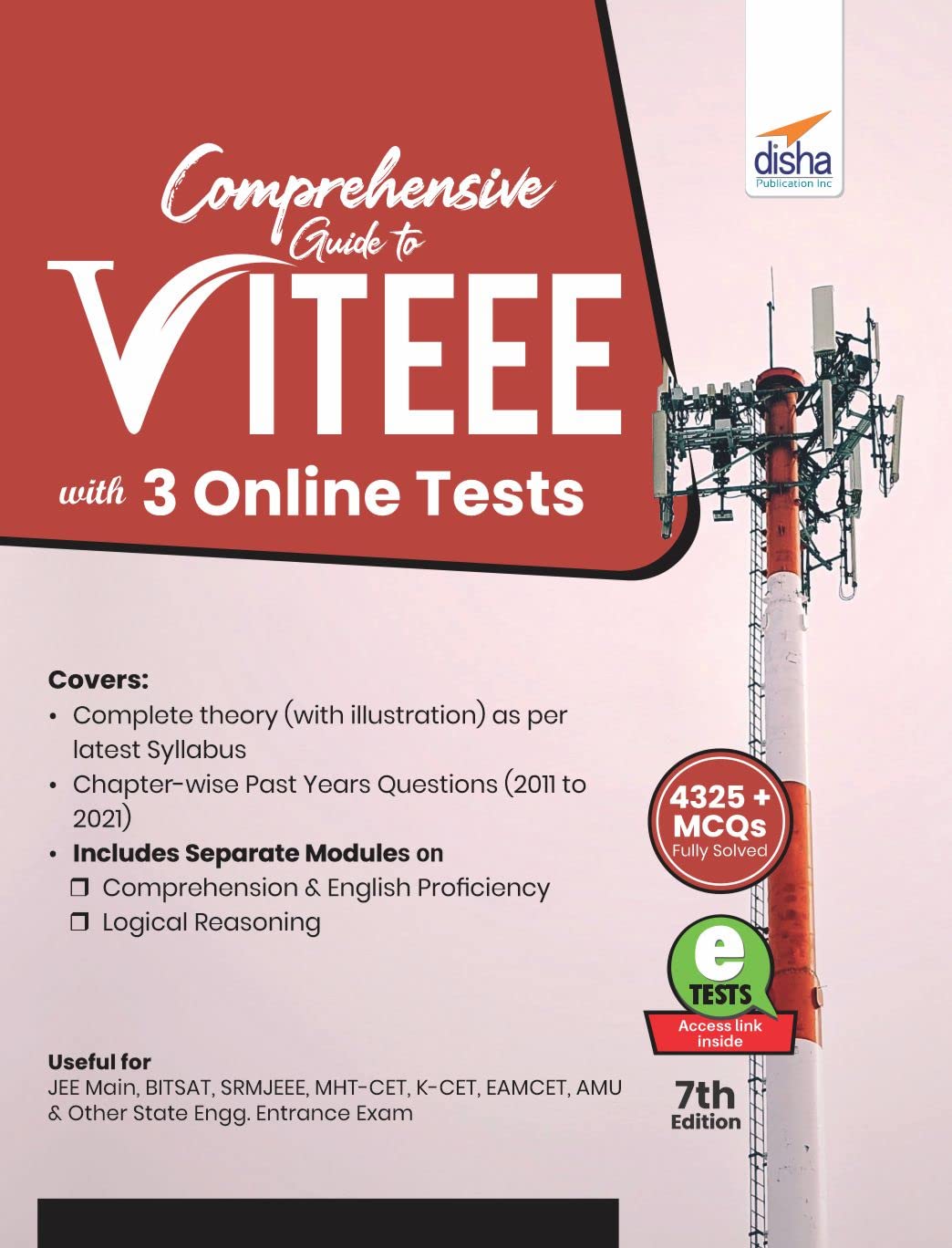 Comprehensive Guide To Viteee With 3 Online Tests 7Th Edition