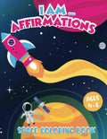 I Am Affirmations Space Coloring Book