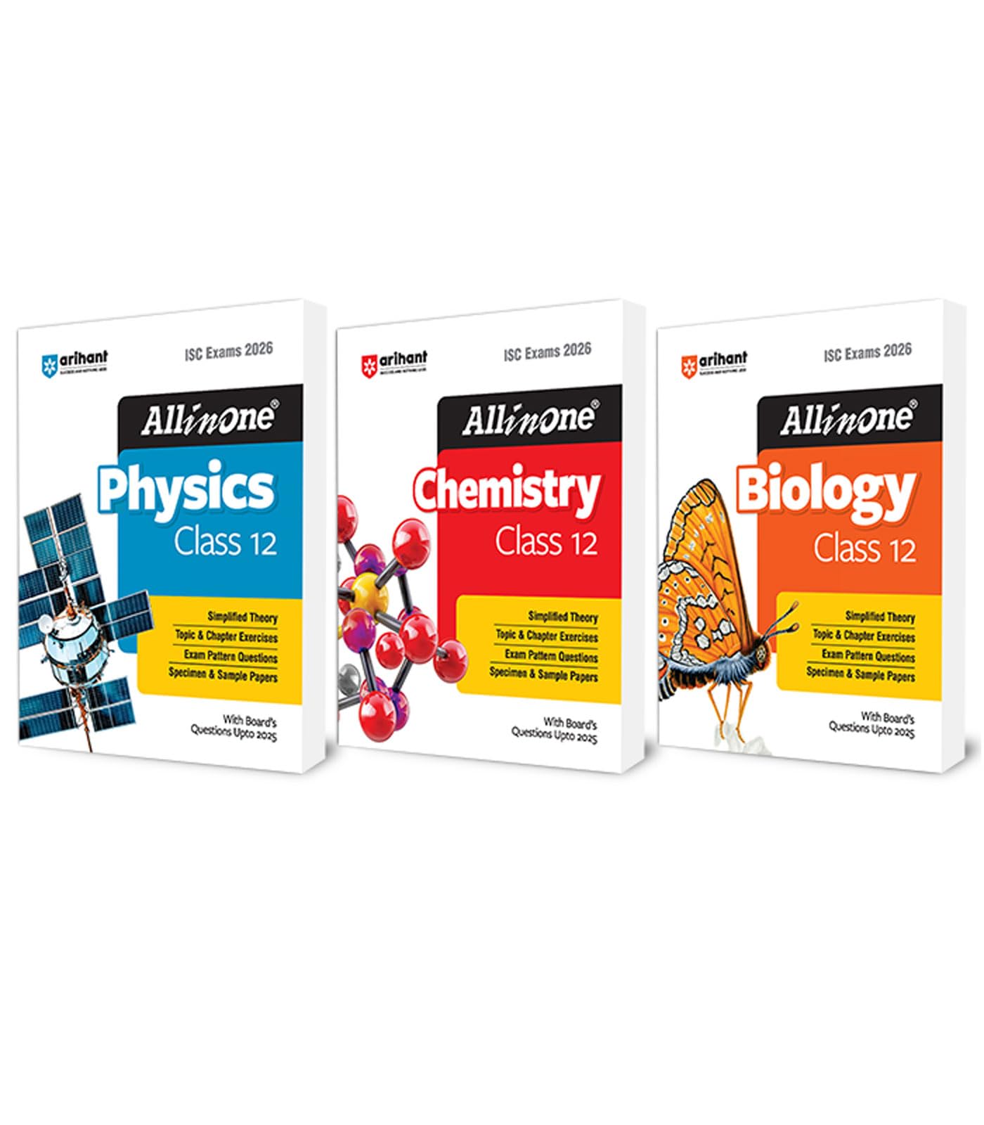 (Old Edition) Arihant ISC All in one Physics, Chemistry and Biology Class 12 for Exams 2026