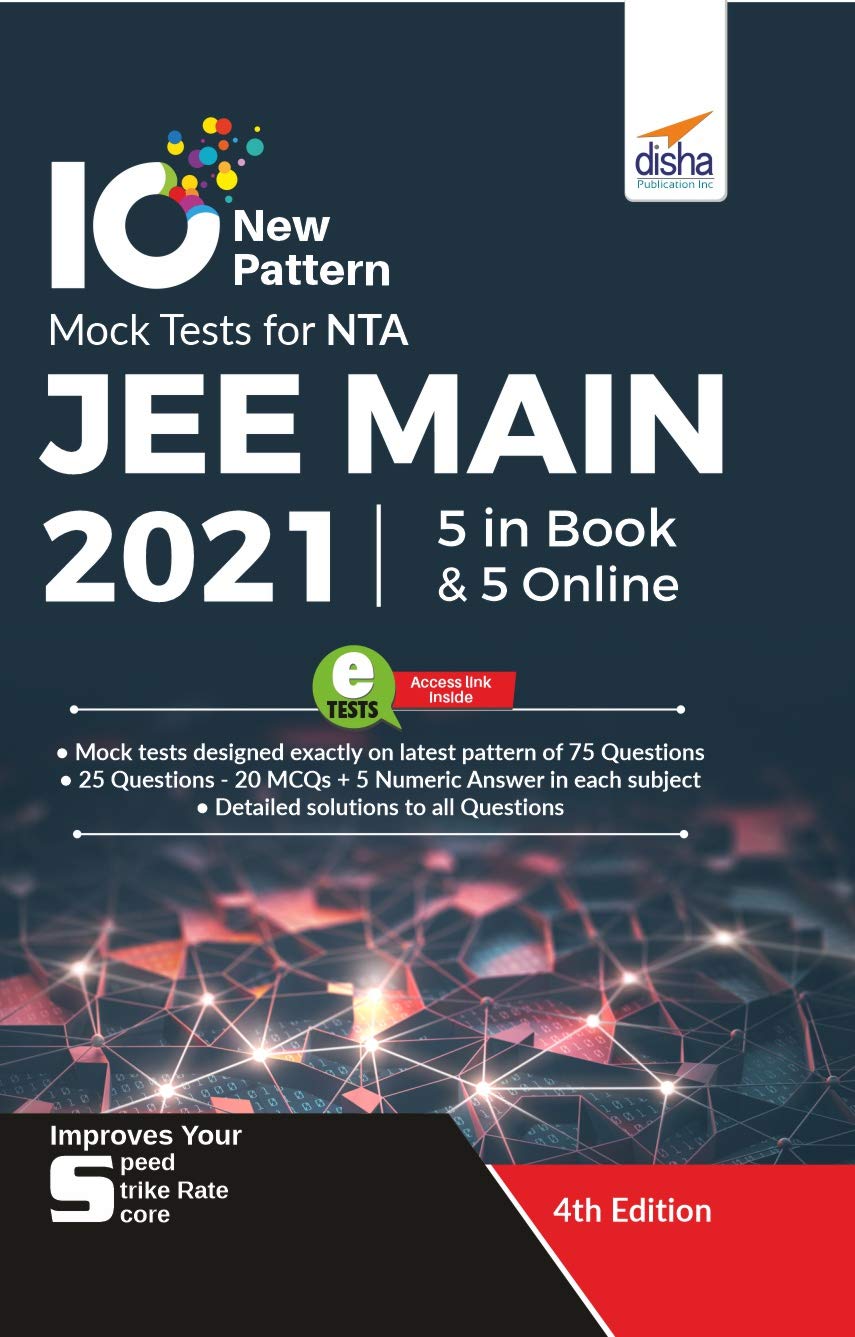10 Nta Jee Main New Pattern Mock Tests  5 Online + 5 In Book (75 Question Per Test) 4Th Edition