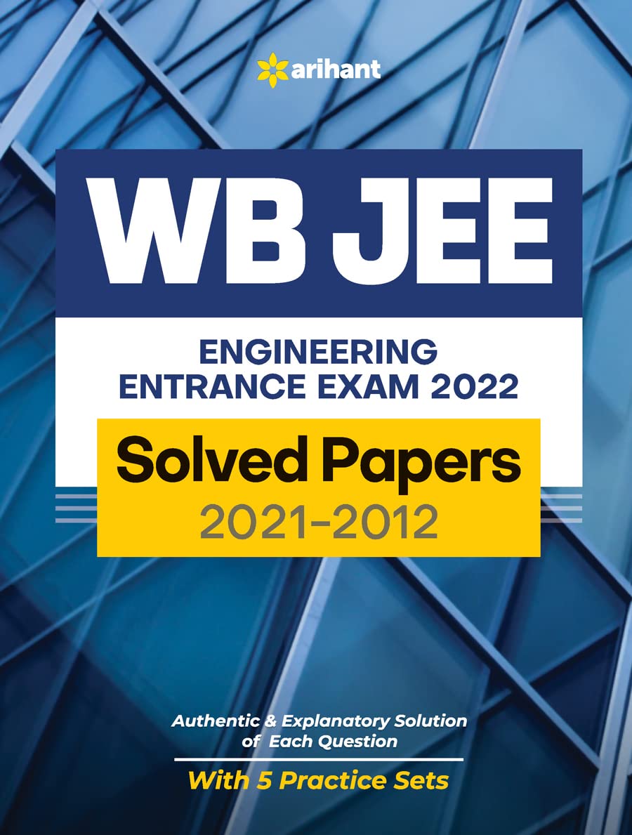 WB JEE Engineering Solved Paper 2022 (Old Edition)