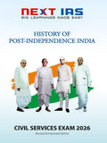 Civil Services Exam 2026: History Of Post Independence India [Paperback] Next Ias Editorial Board [Paperback] Next Ias Editorial