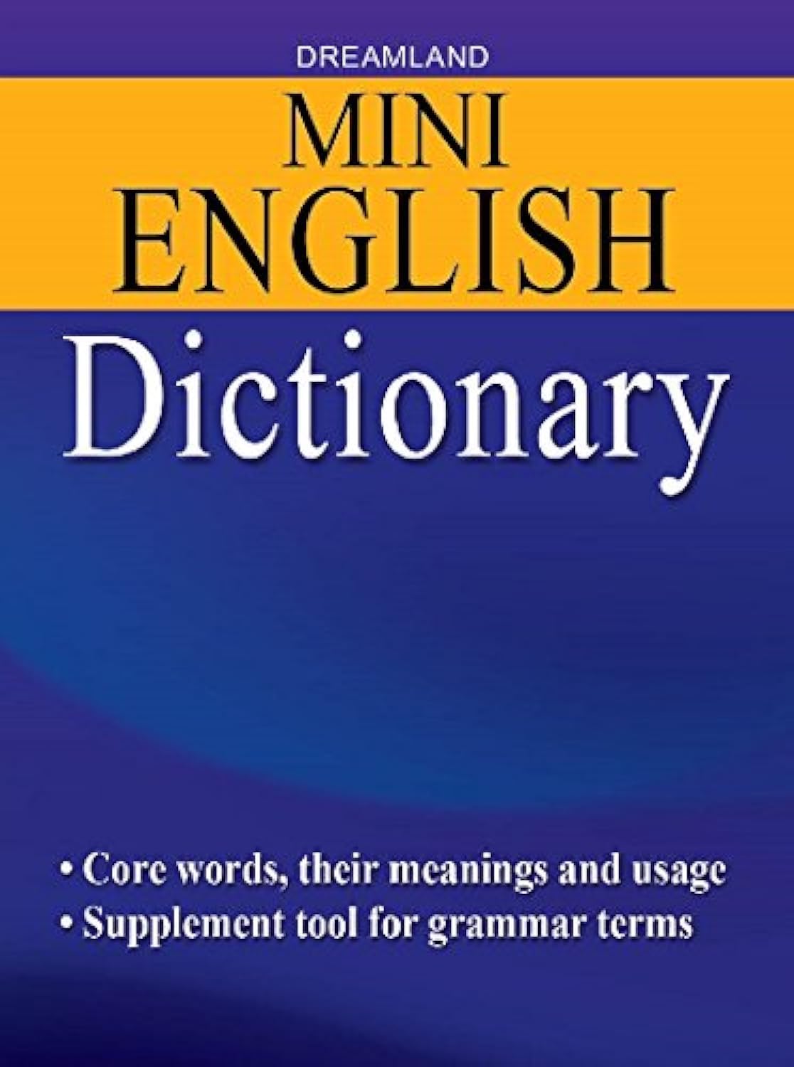 English Dictionary For Kids & Students | Mini Compact Edition | 768 Pages | Improves Vocabulary & Language Skills