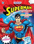 Superman Activity and Colouring Book for Kids | Fun Puzzles, Mazes, Stickers & Educational Activities | Superhero Adventure Colo