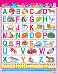 The Alphabet (Size 55 X 70 Cms) |Single Side Lamination