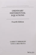 ORDINARY DIFFERENTIAL EQUATIONS