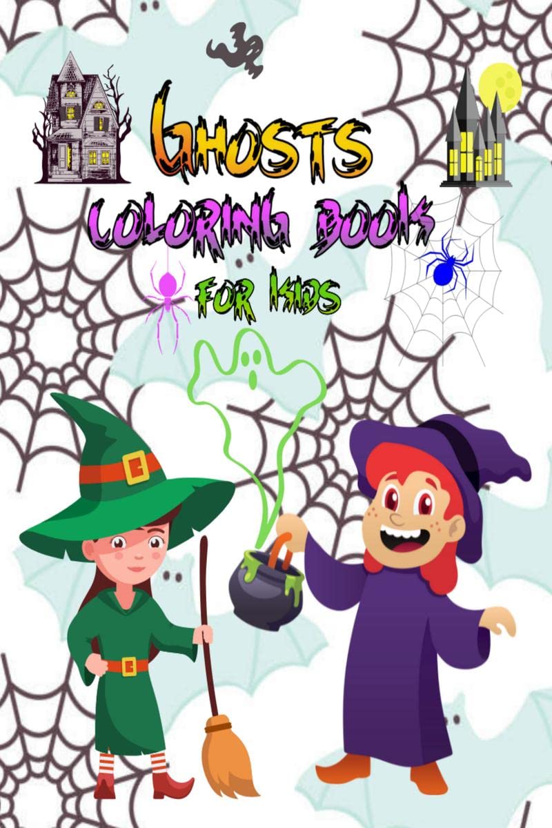 Ghosts Coloring Book for Kids /       :     
