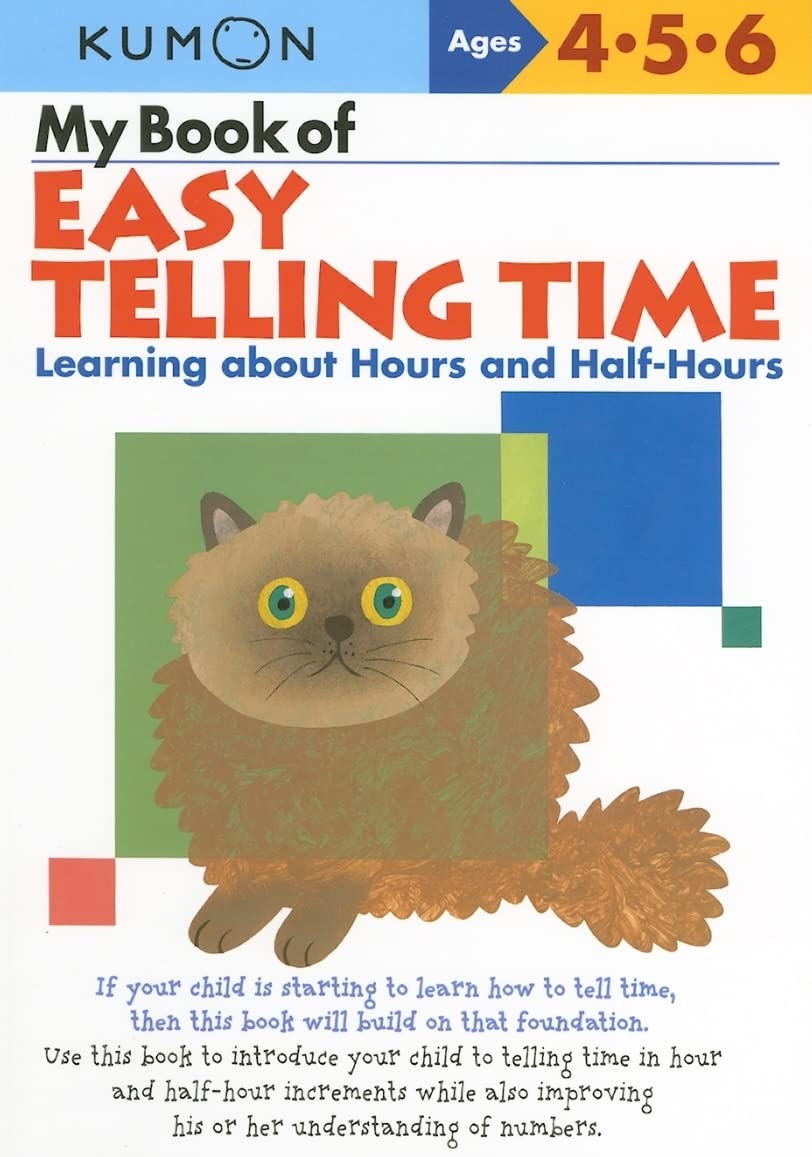 My Book of Easy Telling Time: Learning about Hours and HalfHours