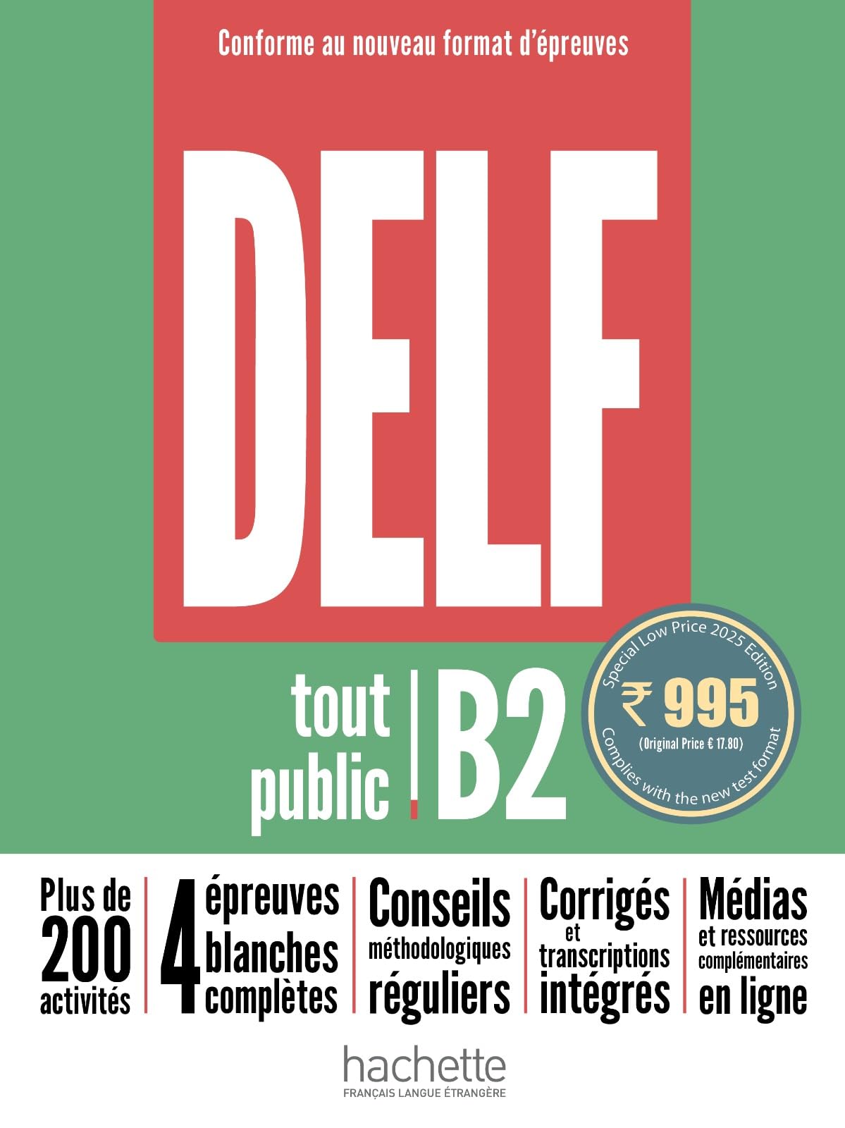 DELF tout public B2 nouveau format dpreuves