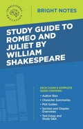 Study Guide To Romeo And Juliet By William Shakespeare