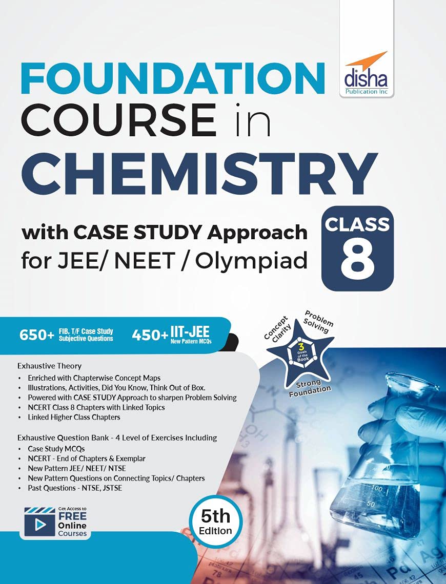 Foundation Course In Chemistry With Case Study Approach For Jee/ Neet/ Olympiad Class 8  5Th Edition