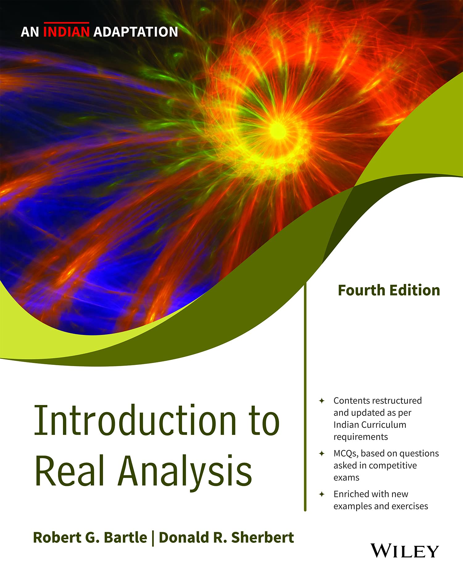 Introduction To Real Analysis, 4Ed, An Indian Adaptation