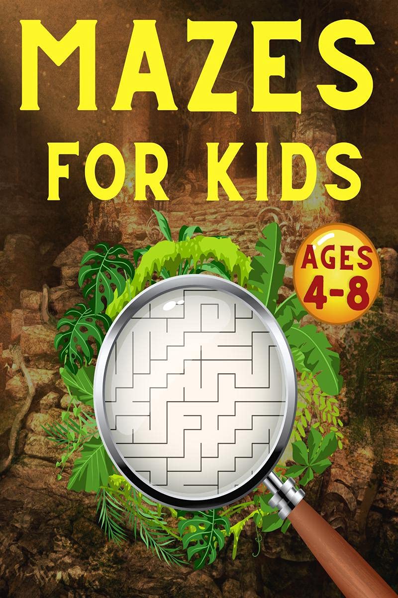 Mazes For Kids Ages 48 : Maze Activity Book | 46, 68 | Games, Puzzles And ProblemSolving For Children