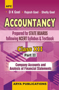 Accountancy Part Ii (Company Accounts And Analysis Of Financial Statements) Class Xii