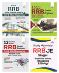Rrb Junior Engineer Study Package For Stage I & Ii Civil & Allied Engineering